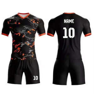 2025 camiseta de fútbol transpirable Unisex de alta calidad ropa deportiva de entrenamiento camisetas de fútbol opciones de talla grande con conjuntos elegantes - Product Image 3