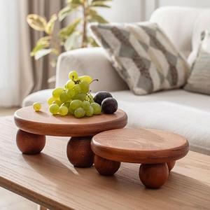 Trouvez des articles similaires : Meilleure vente : Vaisselle en bois, Assiette, Plat à pain, Mini-plat à gâteau, Plat de service en bois, Plateau décoratif - Product Image 1