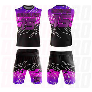 ชุดอเมริกันฟุตบอลแบบซับลิเมชั่นสั่งทำขายส่ง 7v7 ดีไซน์ล่าสุด ทรงปกติสำหรับเยาวชน ไซส์พลัส ชุดทีม น้ำหนักเบา - Product Image 1