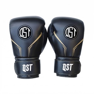 Guantes de Boxeo de Cuero Vacuno Profesionales con Logotipo Personalizado, Guantes de Entrenamiento de Artes Marciales Transpirables, Correa de Muñeca Ajustable, para Gimnasio y Combate - Product Image 6