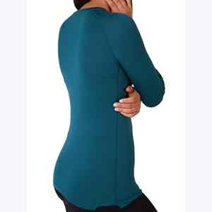 Camiseta Interior de Equitación Profesional para Mujer, Manga Larga, Ligera, de Secado Rápido, de Poliéster - Product Image 6