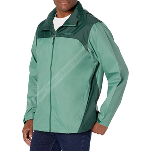 On Demand Hombres Chaquetas cortavientos Modelo popular Hombres Chaquetas cortavientos Bordado por sublimación Serigrafía Pullover Chaqueta de lluvia - Product Image 1
