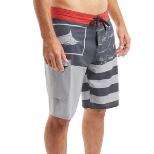 Pantalones cortos de pesca de verano con estampado 3D de cintura alta para hombre, ropa deportiva transpirable UPF 50, ajuste holgado - Product Image 6