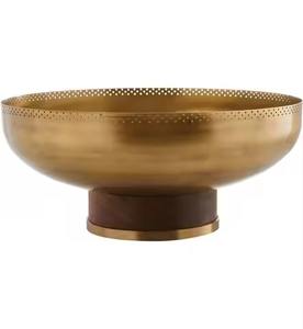 Bol à dattes en métal de qualité supérieure pour le Ramadan, décoration de table pour fruits secs - Product Image 5