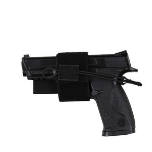 Gilet tactique avec étui de ceinture, double face, respirant, polyester, écologique, système universel de fixation par boucle et crochet, style entraînement - Product Image 2