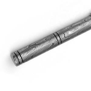 Damascus Steel Handmade Heavy Duty Ballpoint <b>Pen</b> 2026 Newest High Quality Customized Color Office Use - Product Image 5