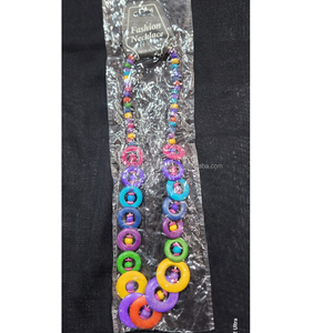 Collar de Cuentas de Resina de Moda Hecho a Mano con Piedras de Resina para Venta al por Mayor desde India, Collar de Resina y Madera al por Mayor - Product Image 2