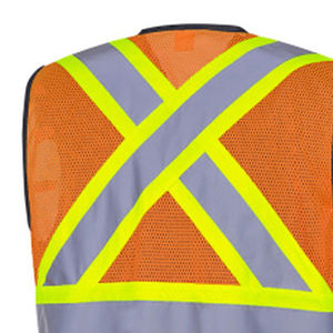 Gilet de sécurité haute visibilité avec logo personnalisé de qualité supérieure pour travaux de construction Gilet de sécurité de différentes tailles - Product Image 6