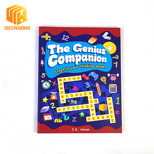 <span class=keywords><strong>Libro</strong></span> de Actividades de Rompecabezas Personalizado para Niños, Impresión de Cuadernos de Ejercicios para el Desarrollo Cerebral Infantil, <span class=keywords><strong>Libro</strong></span> de Juegos Educativos a Todo Color - Product Image 1
