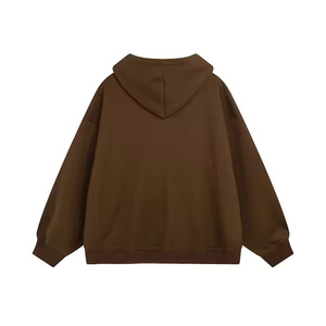 Sudaderas con Capucha de Invierno para Hombre de Alta Calidad, Sólidas, Transpirables, Diseño Personalizado y Bordado, Poliéster/Algodón, OEM, Venta al Por Mayor, Teñido Liso - Product Image 2