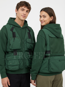 Ropa de Invierno para Hombre, Sudaderas de Manga Larga con Múltiples Bolsillos, Ropa de Exterior, Chaqueta Utilitaria, Fabricante de Ropa Personalizada - Product Image 5