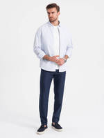Pantalon Chino Homme Léger et Décontracté en Coton pour Usage Quotidien – Coupe Slim Élégante et de Luxe pour l'Été – Qualité Supérieure