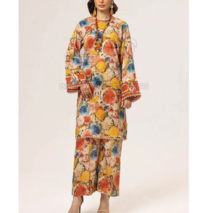Shalwar Kameez Pakistaní de 2 Piezas de Alta Calidad para Mujer, Talla Adulto, Personalizable, Exportación 2026 - Product Image 1