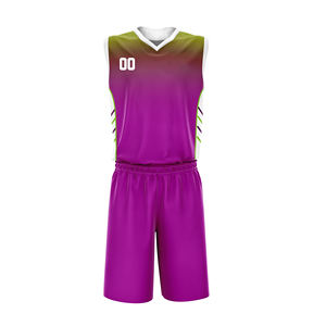 Maillots uniformes de basket-ball personnalisés Bsci été OEM vêtements de sport imprimés avec logo uniforme d'équipe nouveau modèle uniforme - Product Image 6
