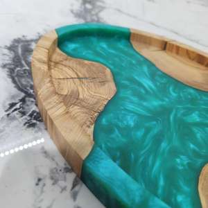 Tabla de cortar de lujo, venta al por mayor, tabla de cortar de madera de resina de doble cara duradera, tabla de cortar para uso en la cocina - Product Image 2