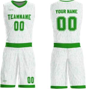 Uniformes de baloncesto de diseño personalizado, novedad en Jersey de baloncesto de poliéster de entrenamiento profesional de alta calidad - Product Image 1