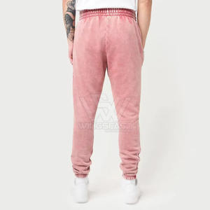 Lightweight High Quality Durable <b>Men</b> Acid Wash <b>Trousers</b> Latest Design Casual Acid Wash <b>Trousers</b> For Sale - Product Image 2