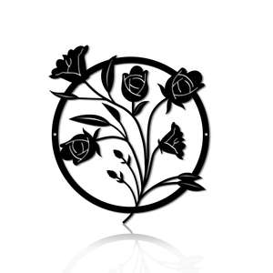 Décoration murale en feuilles d'arbre en métal, art mural moderne inspiré de la nature - Product Image 6