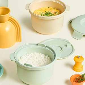 Utensilio Calobowl para cocinar en microondas, fabricante de arroz bajo en calorías - Product Image 4