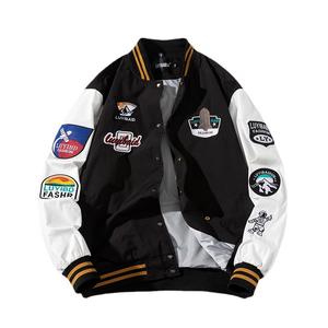OEM personalizado de alta calidad de los hombres parche bordado cálido Universidad chaqueta Bomber Letterman Varsity chaqueta para los hombres - Product Image 6