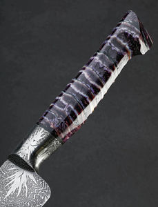 Cuchillo de Chef de Acero Inoxidable de Alta Calidad con Hoja Forjada y Mango de Resina, Cuchillo de Cocina, Idea de Regalo de Aniversario - Product Image 2