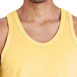 Débardeur respirant pour homme en gros, best-seller, coton, séchage rapide, col rond, sans manches, pour la salle de sport et le fitness - Product Image 6