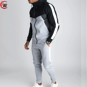 Survêtement surdimensionné en nylon 2 pièces, ensemble de jogging, veste coupe-vent réfléchissante, survêtement pour hommes, nouveauté - Product Image 3