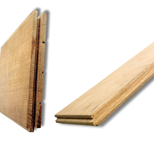 Suelo de madera de roble en espiga de color natural Opciones sólidas y de ingeniería, disponibles directamente de fábrica - Product Image 4