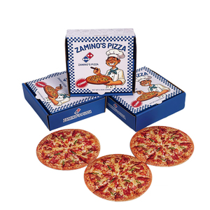 Exclusive 3.5g Odor Proof Resealable Special Pizza Die Cut Reusable Closure Mylar Bags With Box Set - Product Image 1