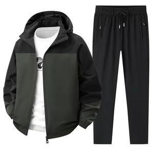 Chándal Deportivo para Hombre, Cortavientos, de Una Sola Capa, para Deportes al Aire Libre y Trabajo, Ajuste Elástico, Logotipo Personalizado - Product Image 3