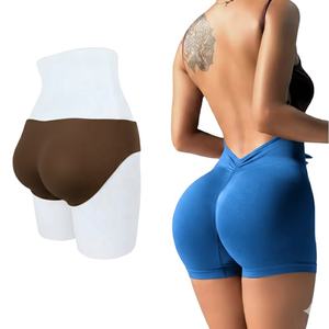 Ensemble soutien-gorge et caraco de sport côtelé sans armatures, sexy et élégant, pour femmes, avec effet minimisant pour poitrines généreuses, grande taille - Product Image 3