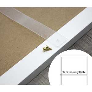 Marco de Fotos de Madera Blanca de 90 x 120 cm, Marco para Póster de MDF - Product Image 1