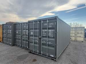 40ft Aluminum Dry Cargo Container <b>Shipping</b> <b>Box</b> New Used Export Storage Container for Freight Transport - Product Image 1