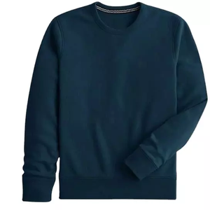 Sweatshirts en éponge française de haute qualité unisexes en polaire unie et confortable pour hommes tenues de sport d'automne personnalisées en relief pour l'hiver - Product Image 4