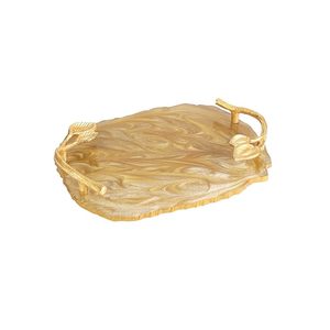 Wholesale <b>High</b>-quality Handmade Resin Model Serving Tray with Customizable Design for Home <b>Kitchen</b> <b>Table</b> Use Wedding Home Decor - Product Image 4