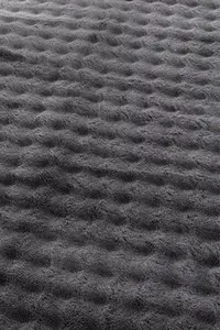 Tapis en fausse fourrure de lapin épaisse, design 3D à bulles, style nordique moderne, pour salon et chambre, lavable et antidérapant - Product Image 2