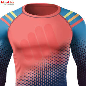 Rash Guard professionnel Rash Guard pour tous les sports et activités de plein air Sportswear Rash Guard pour hommes - Product Image 3