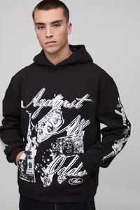 Sudadera con capucha de lana personalizada OEM de algodón pesado para hombre logotipo personalizado respetuoso con el invierno hecho en Pakistán en Fratres Sports - Product Image 2