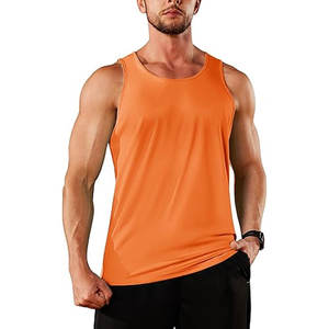 Ropa deportiva de algodón personalizada Fitness Workout Gym Men Tank Top - Product Image 6
