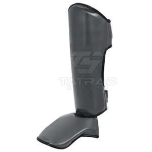 Protège-tibias en cuir populaires à prix d'usine, nouveau design, pour adultes, entraînement de boxe, compétition, protection professionnelle TATRAD SPORTS - Product Image 6