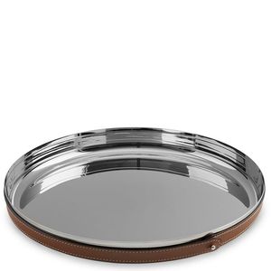 Elegante bandeja para servir hecha a mano en Metal Craft Metal Artesanía Bandeja de regalo por Crafted Treasures para exhibición de bodas gran mayorista - Product Image 1