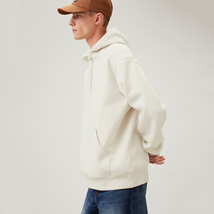 Sudadera con Capucha de Alta Calidad, 340g, Algodón Grueso, Personalizable con Logotipo OEM, para Hombre, Estilo Urbano, Talla Grande, Invierno - Product Image 2