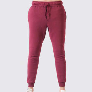Men's Solid Color Hooded Tracksuit Set Full Sleeve Casual Joggers Sweatshirt <b>Pants</b> Maroon Cotton Autumn Wear - Product Image 4