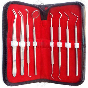Juego de Instrumentos Dentales de Ortodoncia Profesionales Manuales de Acero Inoxidable Alemán, Clase I, Kit de Laboratorio Completo, CE ISO9001/13485 - Product Image 5