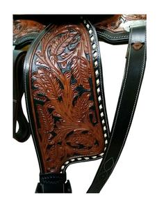 Selle de course Western en cuir véritable de qualité supérieure pour l'équitation - Product Image 2