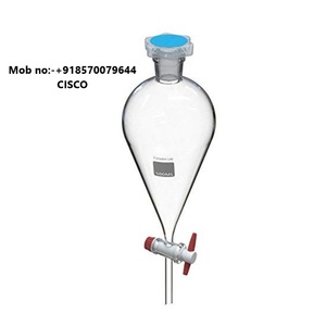 Chất lượng cao cấp hình cầu khóa I/C Stopper phòng thí nghiệm Kính tách Phễu cho phòng thí nghiệm nghiên cứu giáo dục - Product Image 2