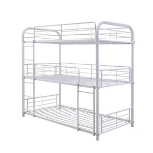 Yetişkinler için ağır Metal üçlü ranza çerçeve 3 Tier ranza için Hostel yurt daire - Product Image 3