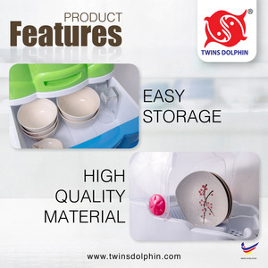 Trusted Grade Export Kitchen <b>Dish</b> <b>Drainer</b> Stackable <b>Plastic</b> Drawer Classic Design Different Color Choices Made Malaysia - Product Image 4