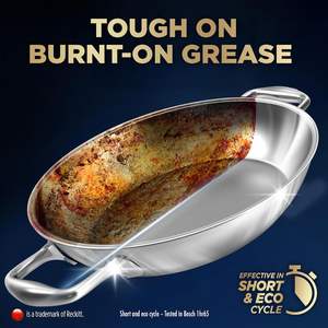 Pastillas para Lavavajillas Finish, Ultimate Plus Infinity Shine, 146 Unidades (73 x 2 Paquetes), Aroma Fresco, Elimina la Grasa Difícil - Product Image 3