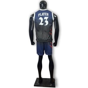 Vêtements de sport Offre Spéciale Ensemble d'uniformes de basket-ball Prix de gros Uniforme de basket-ball de taille jeune de style vintage personnalisé - Product Image 2